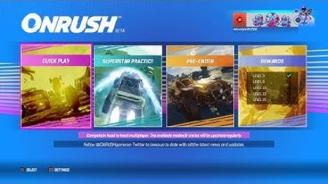 ONRUSH Open Beta gameplay