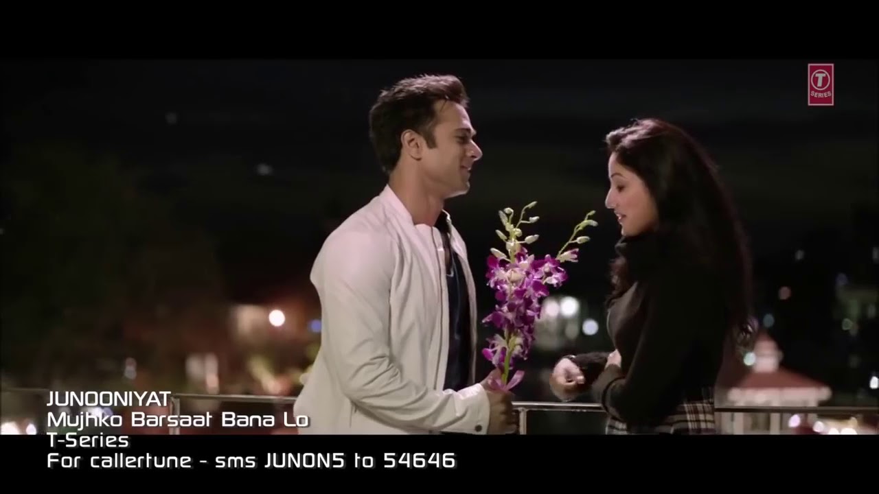 Mujhe neend na aane ki koi to  wajah de do     barsaat  bana  lo tm      junooniyat