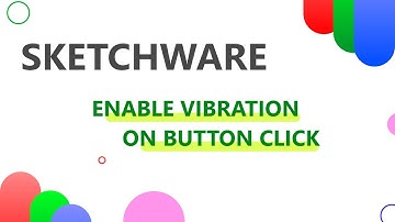 Enable vibration on Button click using sketchware!