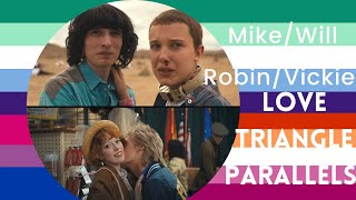 Mike/Will & Robin/Vickie Parallels 🏳️‍🌈
