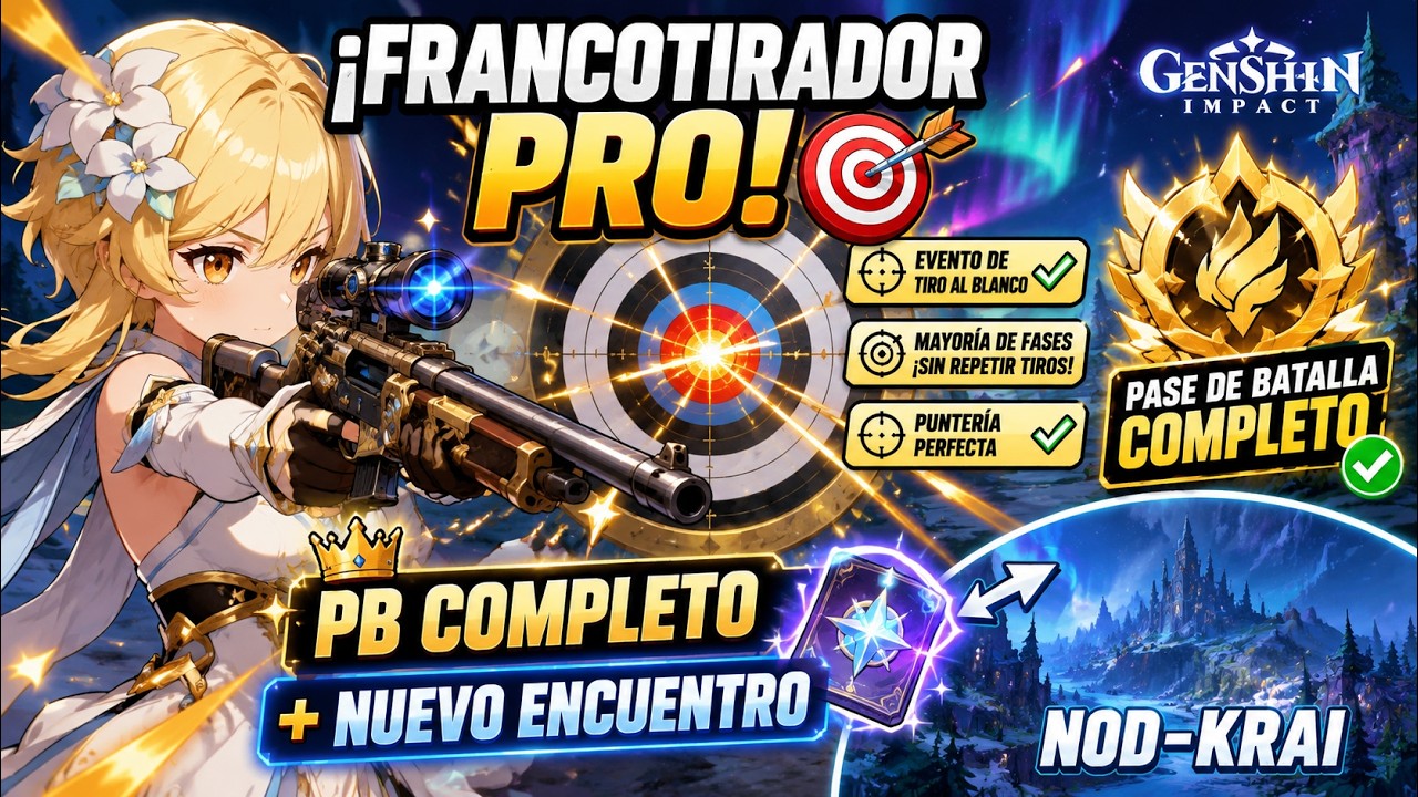 ¡NOS CONVERTIMOS EN FRANCOTIRADORES! 🎯 Evento de Tiro al Blanco 100% + PB Completado | 20260722