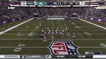 How to run an option route! - Madden 19 CF Division One