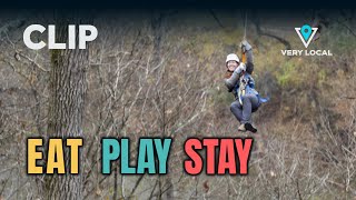 Fly Through the Trees at Camp Canaan in Rock Hill, South Carolina | Eat Play Stay | Very Local