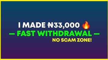 I Made ₦30k on This New Naira Earning App | WATCH ME EARN IT!