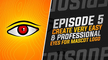 Mascot Design On Android - Basics Of Custom Mascots ( Eyes Detailing ) | Episode 5 | By Nitzex