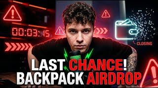 Backpack Airdrop 2026 — $BP Token Distribution Is Coming, Do THIS Now (Qualification Guide)