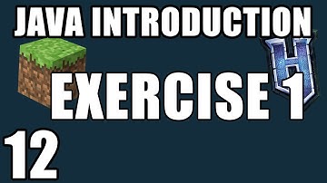 Java: Exercise & Solution #1 | Java Introduction for Minecraft Modding