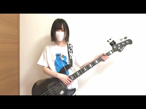 【ヤバイTシャツ屋さん】かわE のベース弾いてみた【ちいぱん】