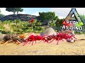 VIDA DE FORMIGA #2 - Encontramos um GRUPO de FORMIGAS! (ARK Play as Dino)