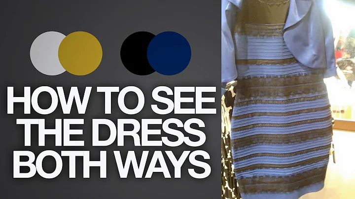 How to see The Dress BOTH ways (Black & Blue or White & Gold) | Toy Life - DayDayNews