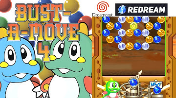 Bust a Move 4 / Puzzle Bobble 4 - Gameplay (Dreamcast Version) | Redream emulator | PC 4K 2024