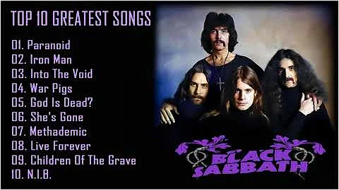 Black Sabbath Greatest Hits Full Album - Best Songs Of Black Sabbath