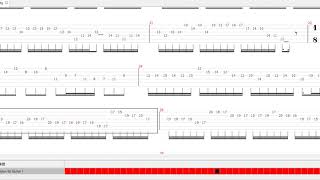 Bach Partita In Dm (paul gilbert) guitar tab