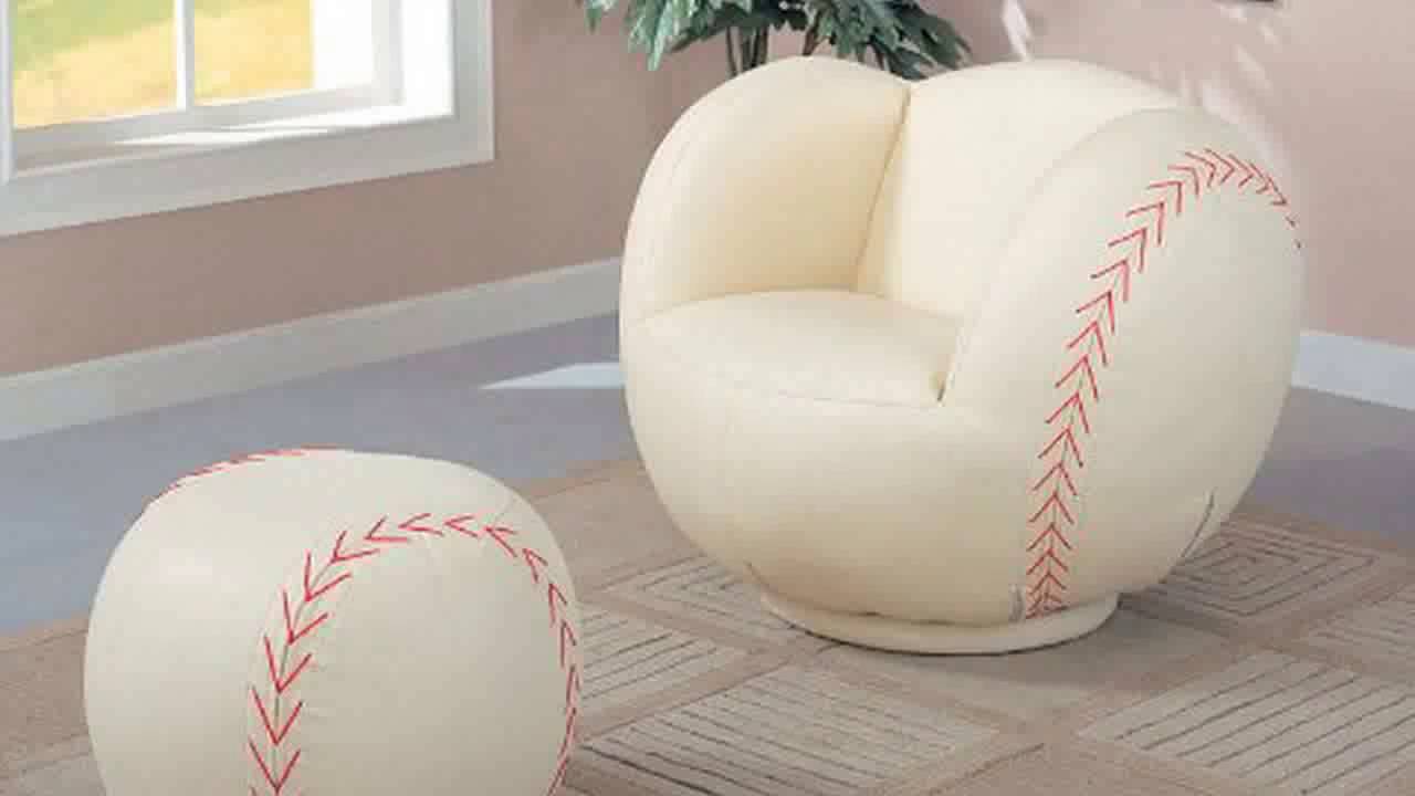 baseball chair for kids | rocking chair for nursery - YouTube