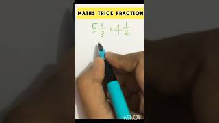 Fast Fraction Trick|Maths Tricks#viral #viral shorts#maths #mathstricks #ssc #psc #upsc