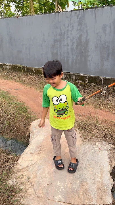 IN THE MORNING, WE ALREADY GOT FISH #minivlog #entertainmentshorts #villagechildren #vlog