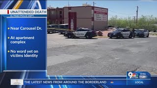 Police discover unattended death in West El Paso