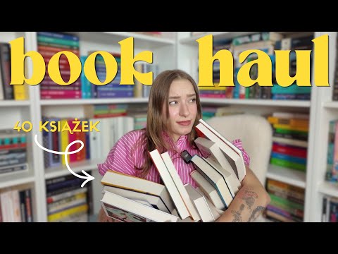 BOOK HAUL 📚 ponad 40 książek!