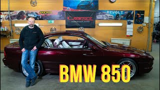 BMW 850 E31 V12  легенда || Тюнинг салона и не только.