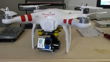 DJI Phantom With Gimbal First Flight