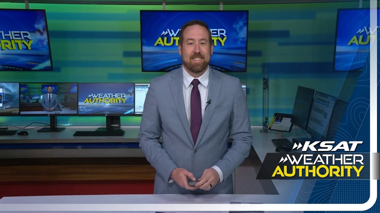 Small rain chance tonight, better odds over the weekend - YouTube