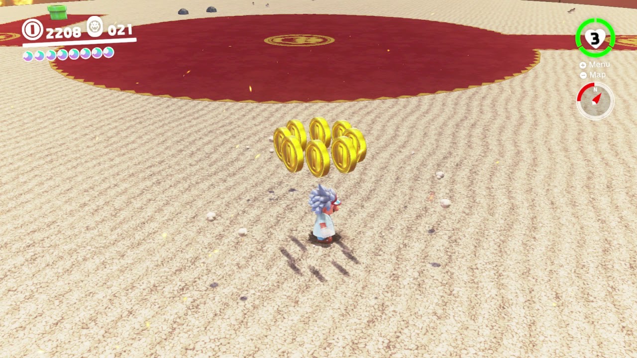 Super Mario Odyssey Bowser's Kingdom Moon 42 A Rumble Under the