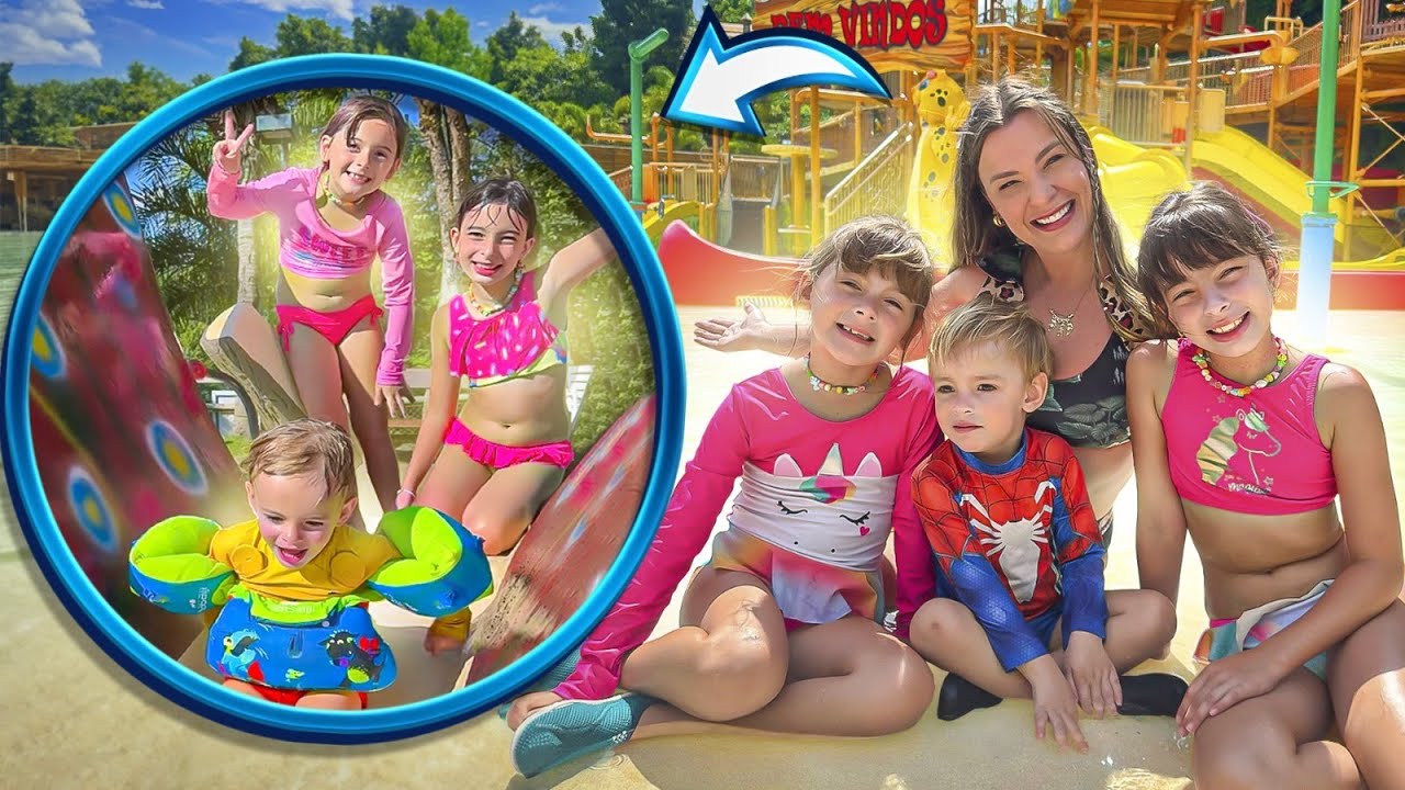 Dia das Crianças no Parque Aquático ! COMPILAÇÃO