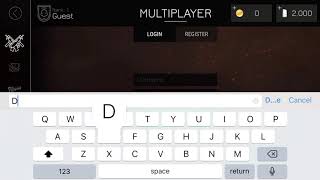Free account in Bullet Force