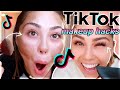 testing viral tik tok makeup hacks!! *I was not expecting this lol*