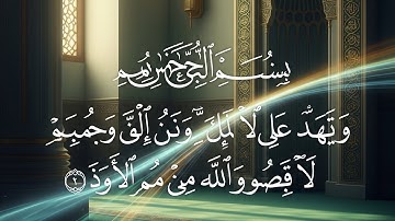 أواخر سورة المائدة تلاوة خاشعة تهز القلوب - ياسر الدوسري verses of Surah Al-Māidah | Yaser Al-Dosary