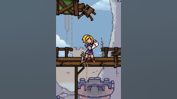 Idle animations in Lady Sia for Game Boy Advance