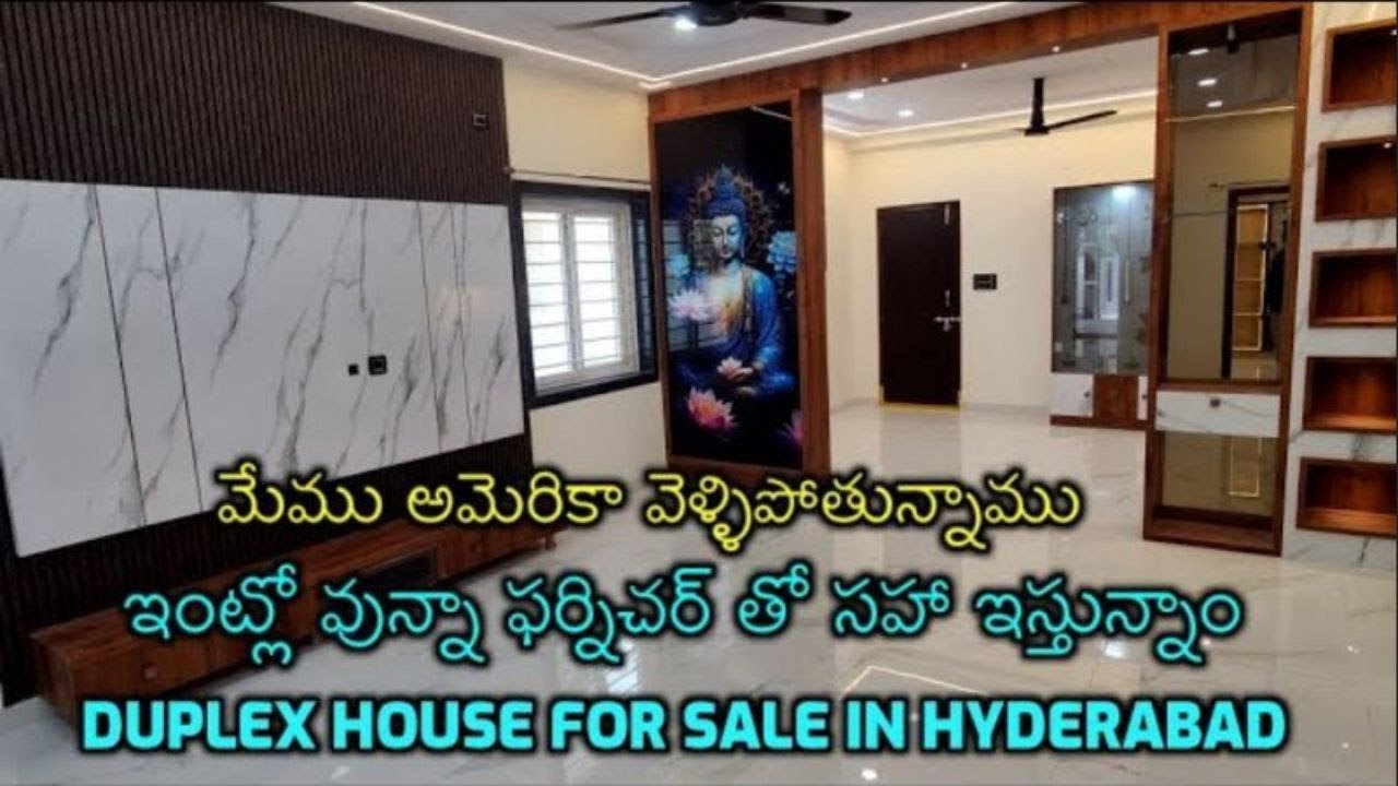 Duplex House For sale in LB Nagar || 200 sqyds  || Ph: 9177525329