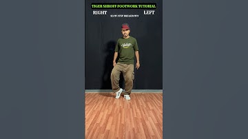 Tiger Shroff Footwork Tutorial 😎 #ytshorts  #dance  #shorts  #tigershroff