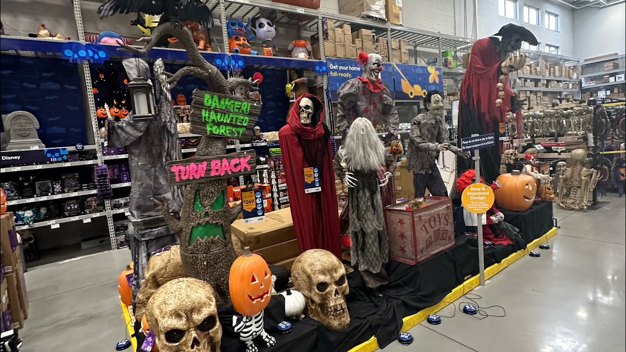 Halloween Hunting (Lowes, spirit Halloween, party city, Home Depot