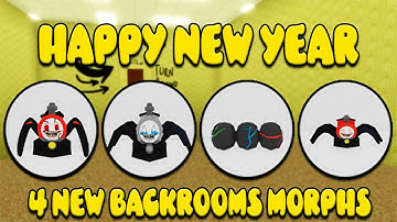How To Get NEW 4 MORPHS - Backrooms Morphs - ROBLOX - UPDATE