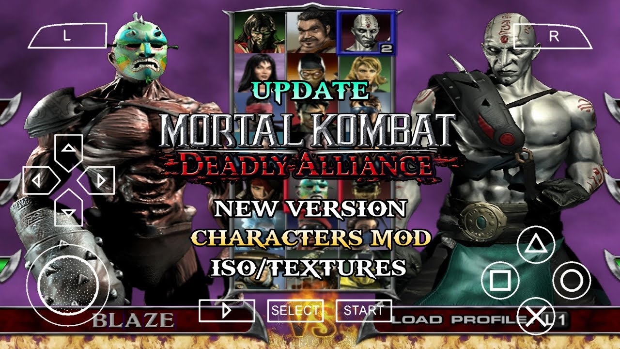MORTAL KOMBAT DEADLY ALLIANCE PPSSPP Android Offline Mod Mortal Kombat