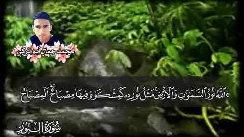 الآيات 35-38 من سورة النور بصوت محمد جمال أبو تركي