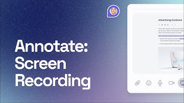 How to add a screen recording on SuperFlow to annotate website design?