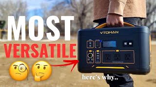 The Most Versatile Portable Power Station? VTOMAN JUMP 1500X