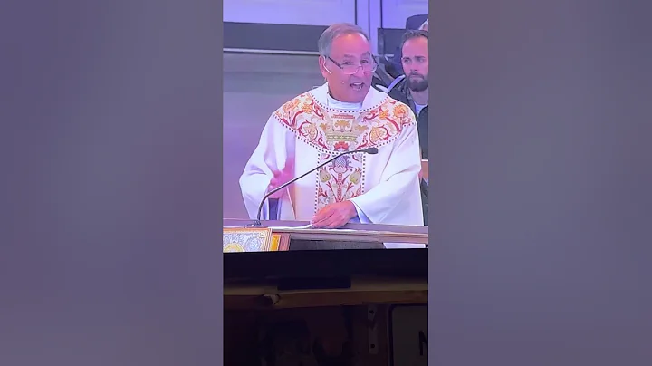 Fr. Joe Lehman, his final homily just weeks before...