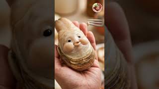 “Baby Geoduck Got Hungry 😭🐚” Kawaii ai food #shorts