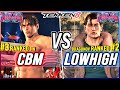 T8  cbm 3 ranked jin vs lowhigh 2 ranked dragunov  tekken 8 high level gameplay