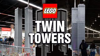 LEGO Twin Towers MOC speed build