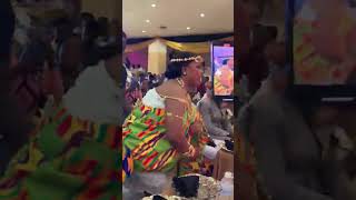 African American King in Ghana at The Times Ghana Arts and Entertainment Awards Show