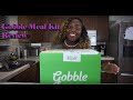 Gobble Meal Kit Review of Chicken Cacciatore and Shrimp Fetuccine