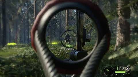 Melanistic Caribou with Hawk Edge Bow , theHunter  Call of the Wild