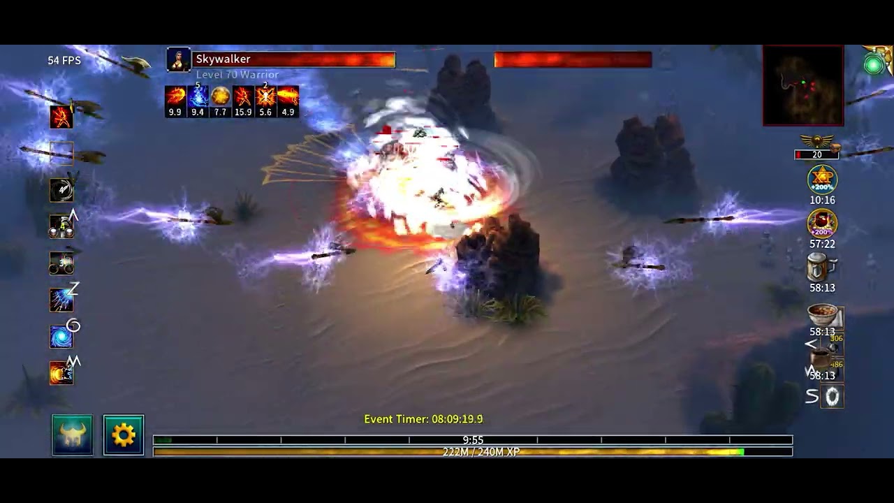 Eternium Warrior Fury Set TL100 Farming 29s (Mobile)