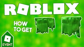 Roblox Event How To Get Slime Shoulder Pads Nickelodeon Kca 2018 Youtube - slime event roblox