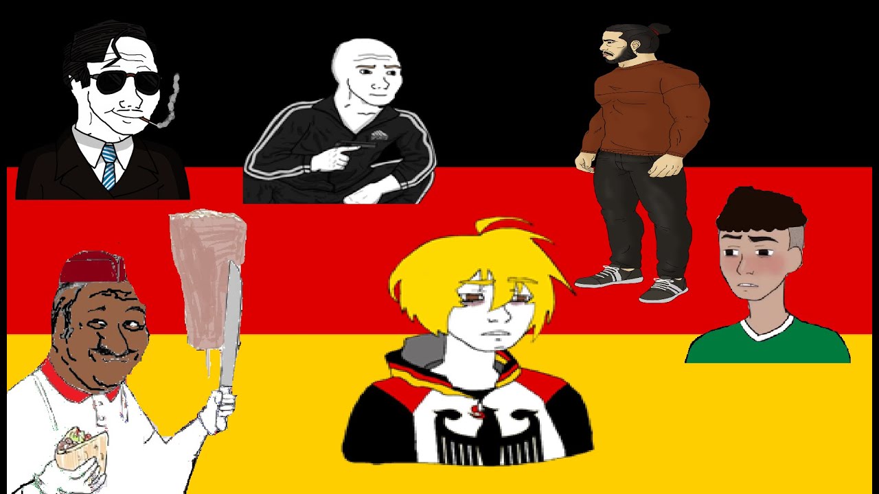 Main ethnic groups in Germany be like.