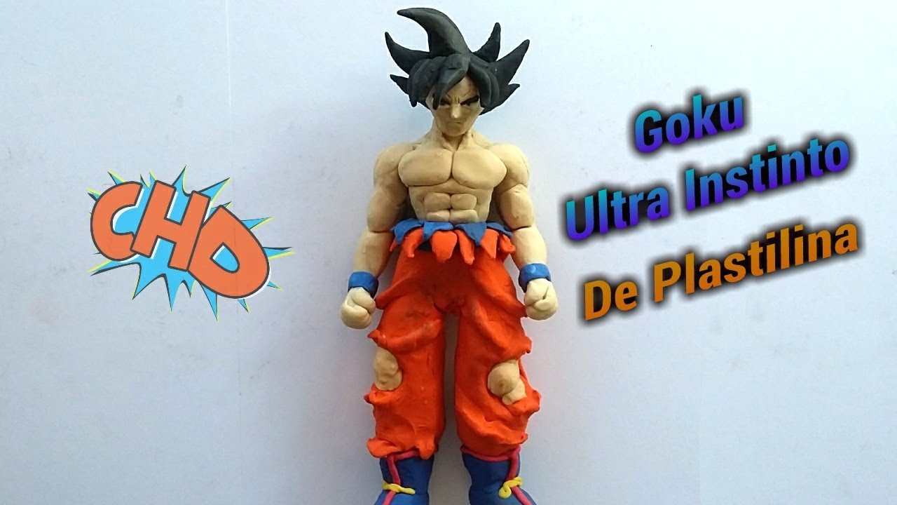 Como Hacer a GOKU ULTRA INSTINTO en Plastilina/ How to make Goku Ultra  Instinct in Clay - YouTube